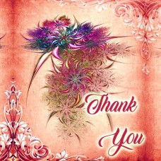 GIFT TAG Thank You Bouquet